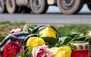 21-letni mieszkaniec Warmii i Mazur zginął w wypadku na autostradzie A2